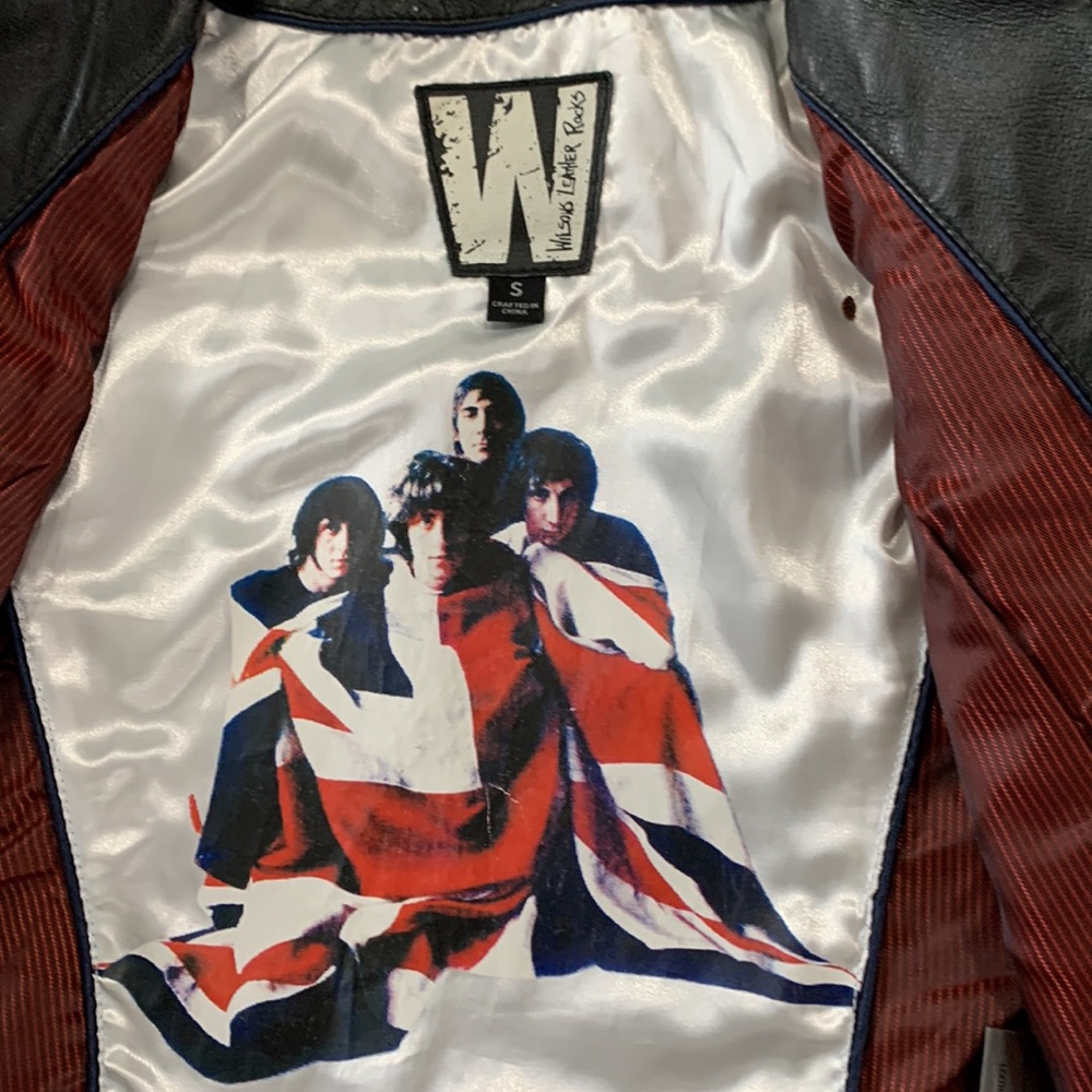 Wilson Leather Rocks The Who Jacket - Picture 4 of 9